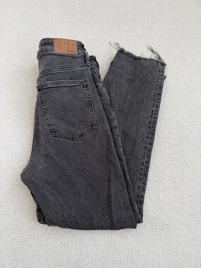 Madewell The Perfect Vintage Straight Jeans Black Size 28